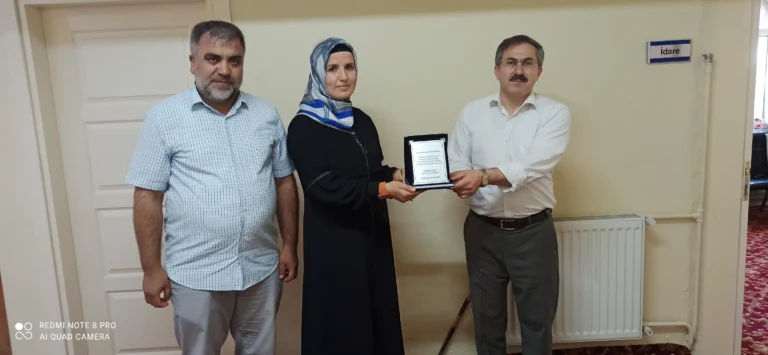 Yıldızeli İlçe Müftüsü Sayın Taha Seyidoğlu, 2024 yılı içerisinde Kursumuzu ziyaret ettiler.
